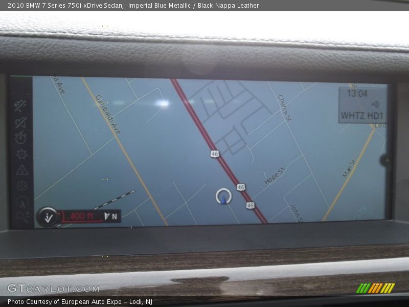 Navigation of 2010 7 Series 750i xDrive Sedan