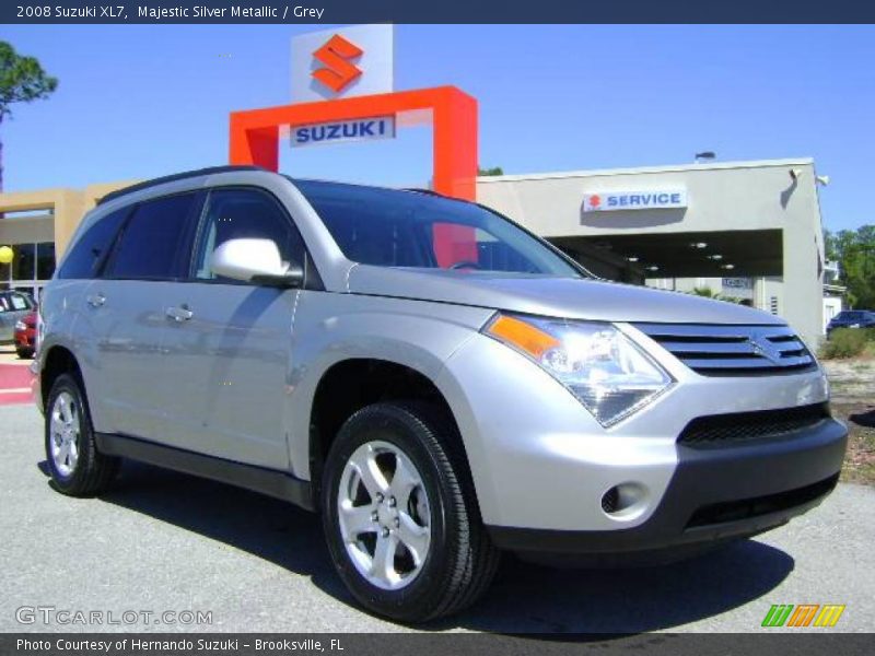 Majestic Silver Metallic / Grey 2008 Suzuki XL7