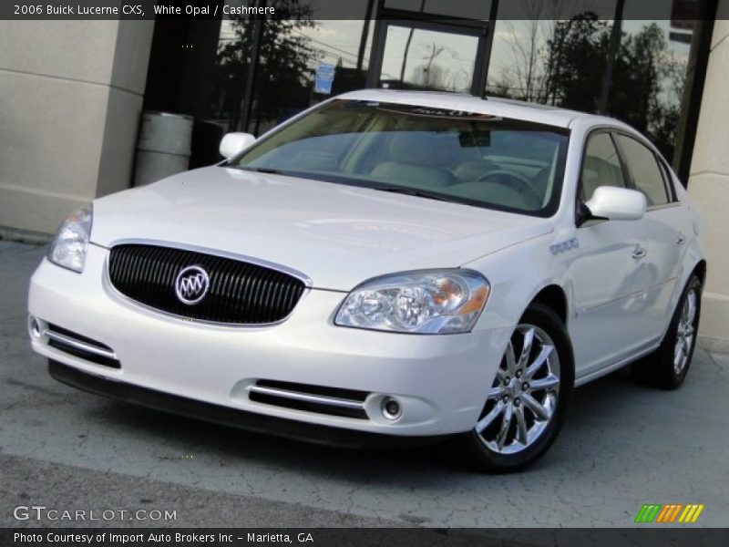 White Opal / Cashmere 2006 Buick Lucerne CXS