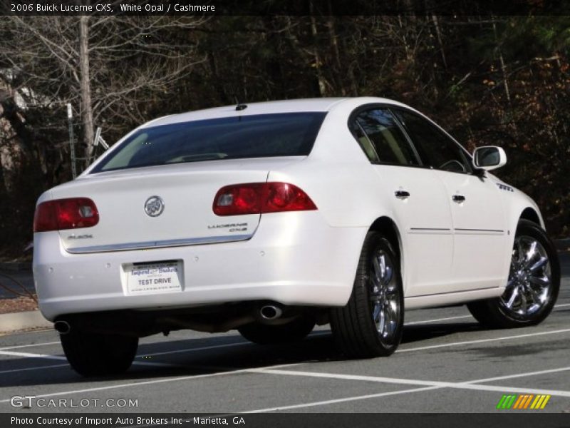 White Opal / Cashmere 2006 Buick Lucerne CXS