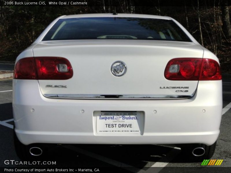 White Opal / Cashmere 2006 Buick Lucerne CXS