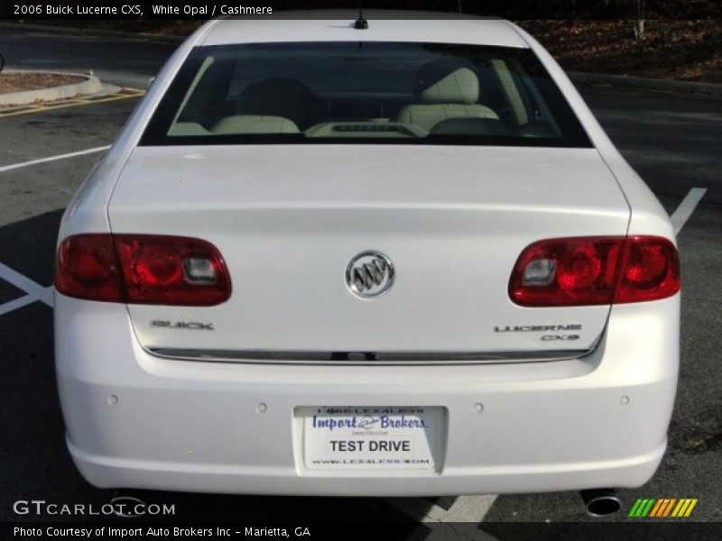 White Opal / Cashmere 2006 Buick Lucerne CXS