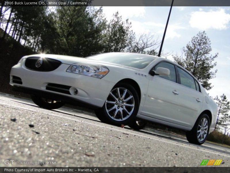 White Opal / Cashmere 2006 Buick Lucerne CXS