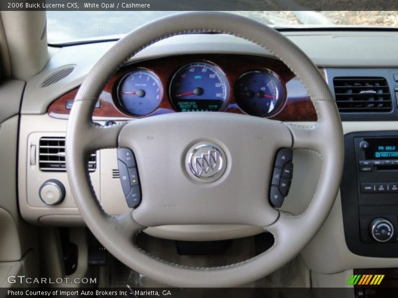 White Opal / Cashmere 2006 Buick Lucerne CXS