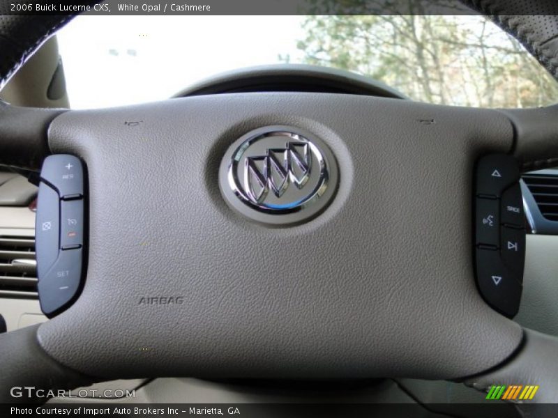 White Opal / Cashmere 2006 Buick Lucerne CXS