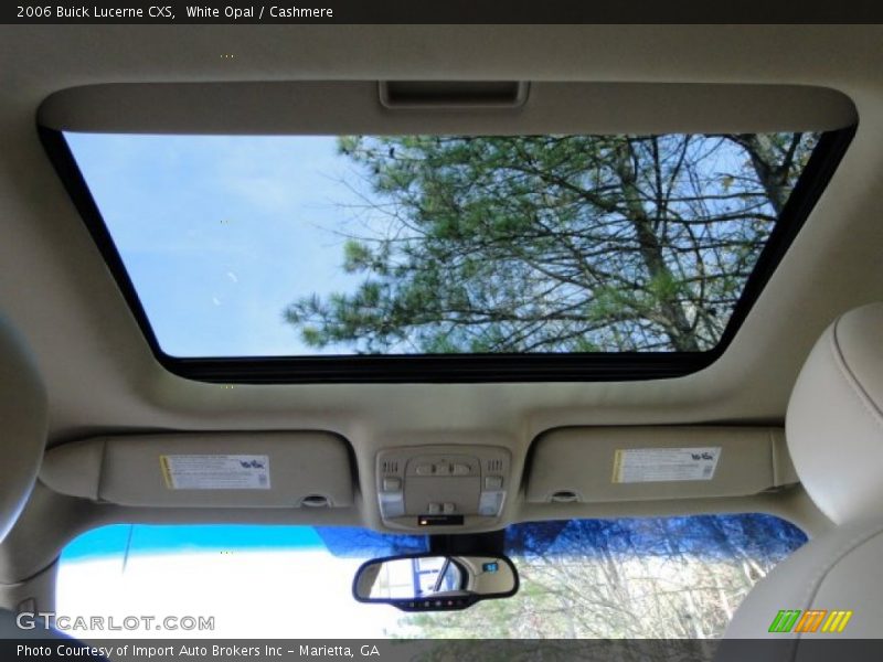 White Opal / Cashmere 2006 Buick Lucerne CXS