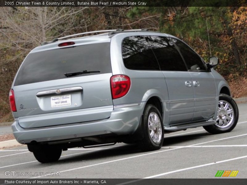 Butane Blue Pearl / Medium Slate Gray 2005 Chrysler Town & Country Limited