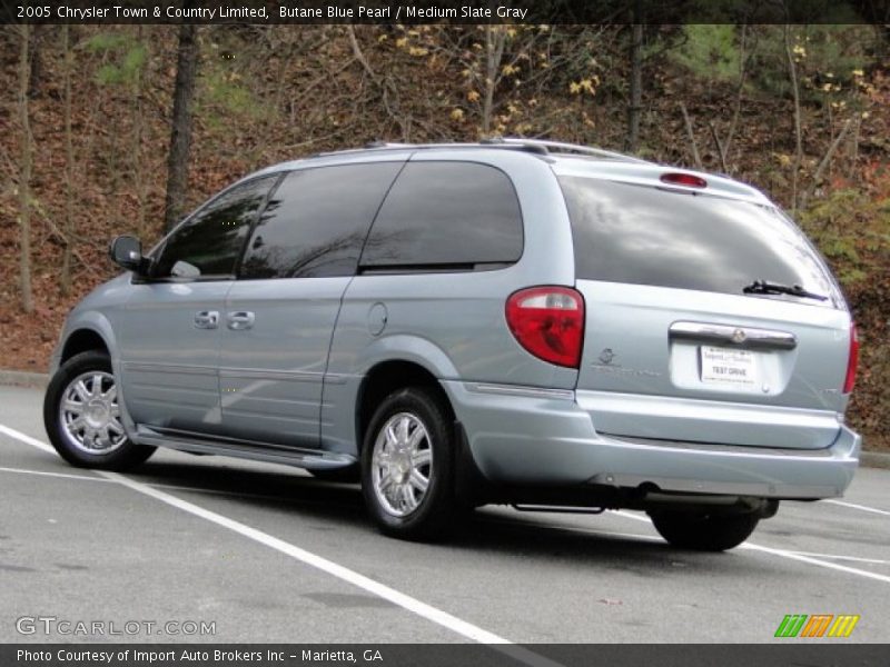 Butane Blue Pearl / Medium Slate Gray 2005 Chrysler Town & Country Limited