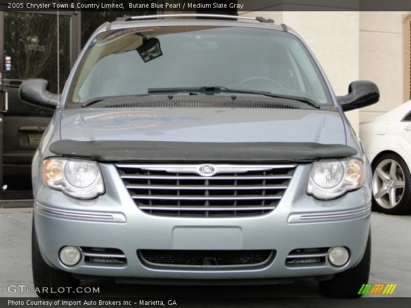 Butane Blue Pearl / Medium Slate Gray 2005 Chrysler Town & Country Limited