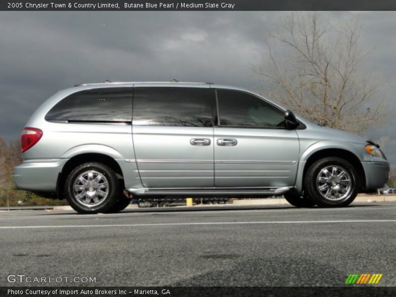 Butane Blue Pearl / Medium Slate Gray 2005 Chrysler Town & Country Limited