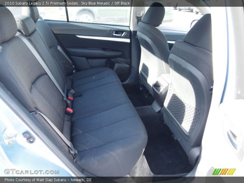 Sky Blue Metallic / Off Black 2010 Subaru Legacy 2.5i Premium Sedan