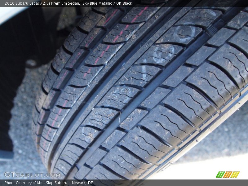 Sky Blue Metallic / Off Black 2010 Subaru Legacy 2.5i Premium Sedan