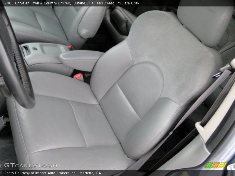 Butane Blue Pearl / Medium Slate Gray 2005 Chrysler Town & Country Limited