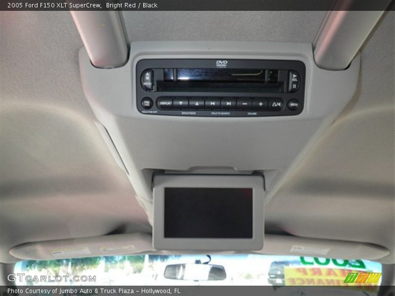 Bright Red / Black 2005 Ford F150 XLT SuperCrew