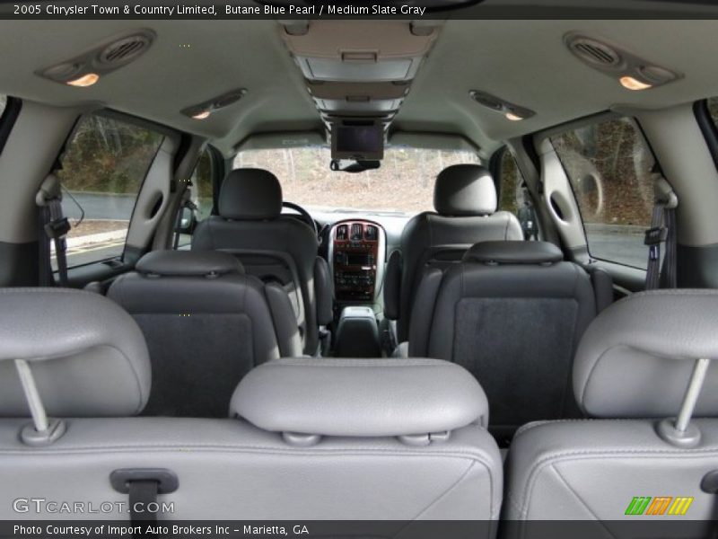 Butane Blue Pearl / Medium Slate Gray 2005 Chrysler Town & Country Limited