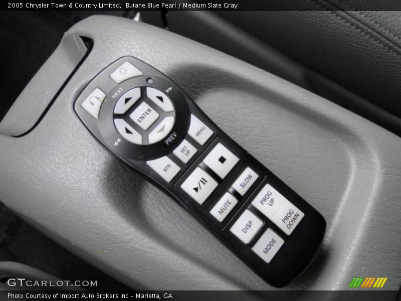 Butane Blue Pearl / Medium Slate Gray 2005 Chrysler Town & Country Limited