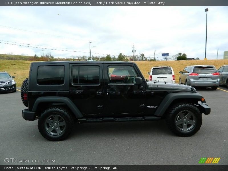 Black / Dark Slate Gray/Medium Slate Gray 2010 Jeep Wrangler Unlimited Mountain Edition 4x4