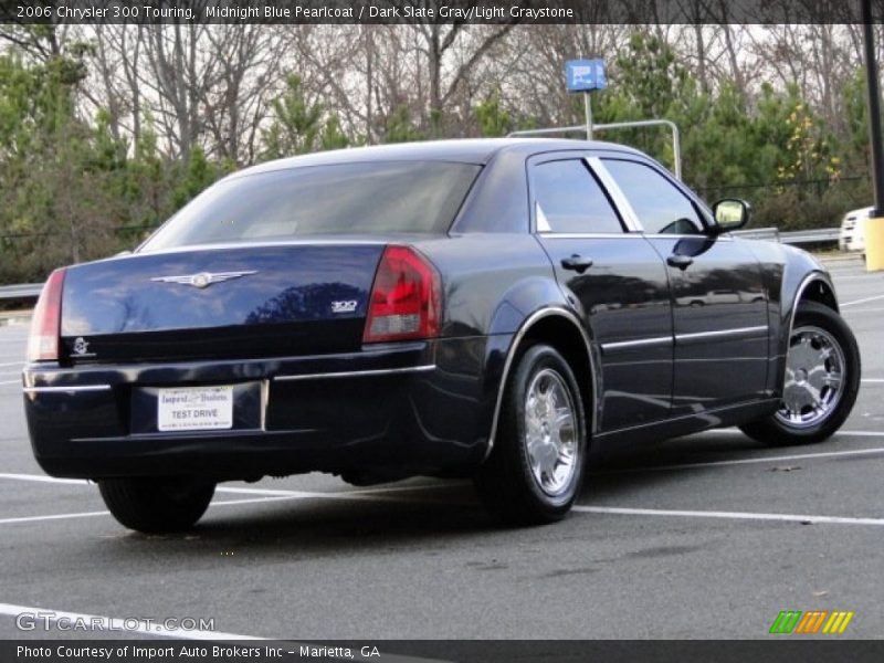 Midnight Blue Pearlcoat / Dark Slate Gray/Light Graystone 2006 Chrysler 300 Touring