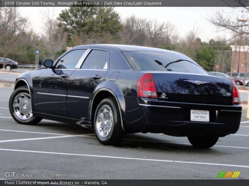 Midnight Blue Pearlcoat / Dark Slate Gray/Light Graystone 2006 Chrysler 300 Touring
