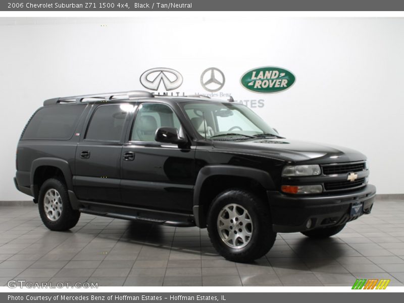 Black / Tan/Neutral 2006 Chevrolet Suburban Z71 1500 4x4