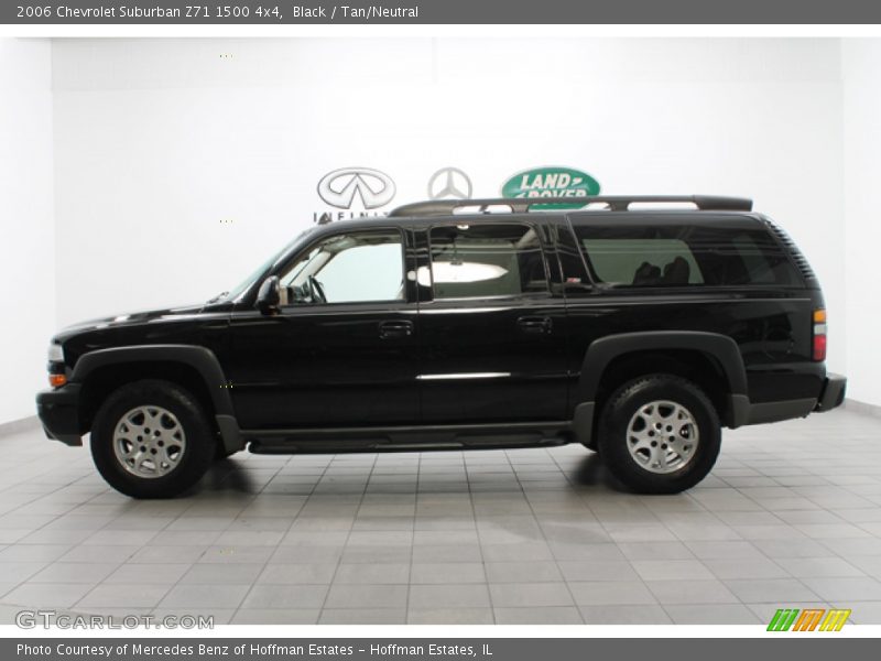 Black / Tan/Neutral 2006 Chevrolet Suburban Z71 1500 4x4