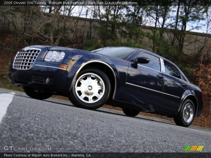 Midnight Blue Pearlcoat / Dark Slate Gray/Light Graystone 2006 Chrysler 300 Touring