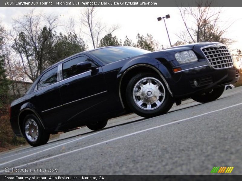 Midnight Blue Pearlcoat / Dark Slate Gray/Light Graystone 2006 Chrysler 300 Touring