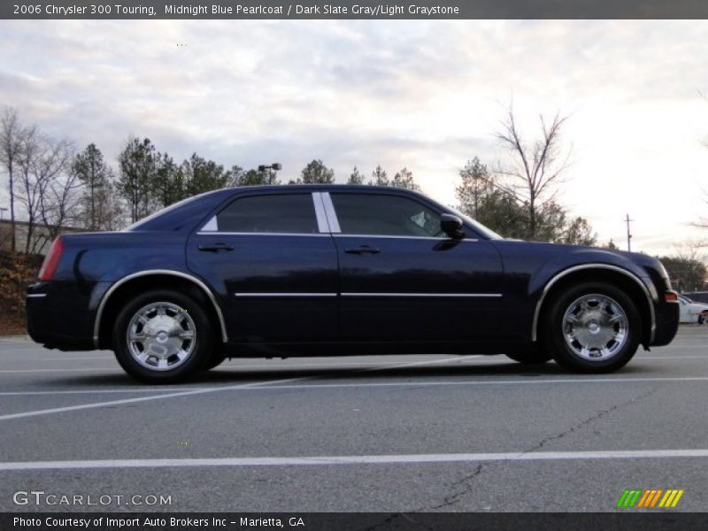 Midnight Blue Pearlcoat / Dark Slate Gray/Light Graystone 2006 Chrysler 300 Touring