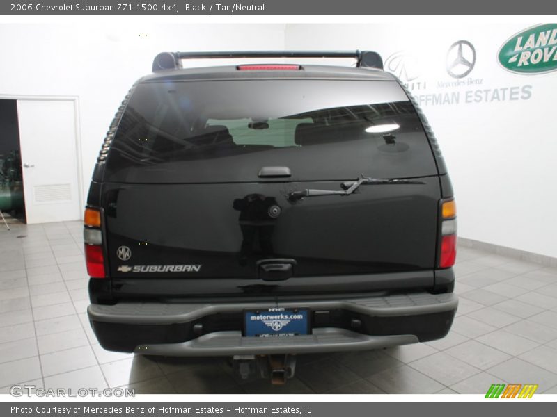 Black / Tan/Neutral 2006 Chevrolet Suburban Z71 1500 4x4