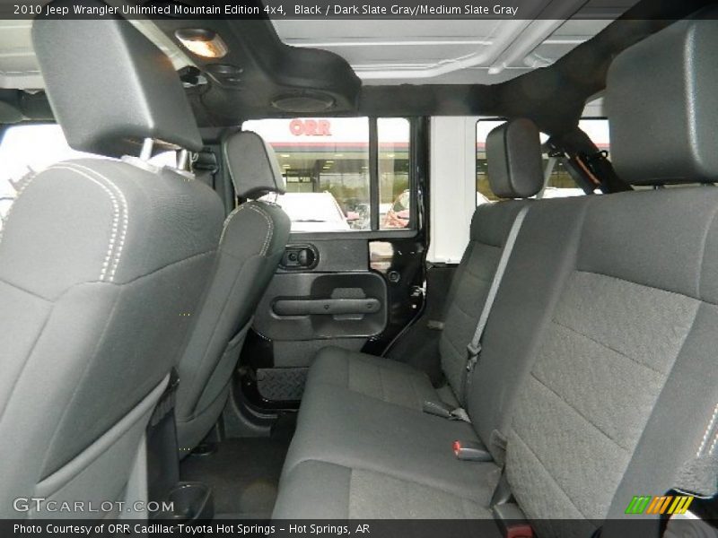 Black / Dark Slate Gray/Medium Slate Gray 2010 Jeep Wrangler Unlimited Mountain Edition 4x4
