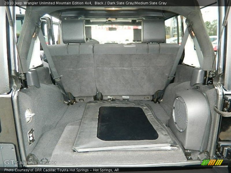 Black / Dark Slate Gray/Medium Slate Gray 2010 Jeep Wrangler Unlimited Mountain Edition 4x4