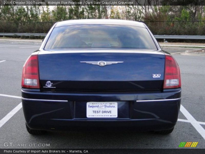 Midnight Blue Pearlcoat / Dark Slate Gray/Light Graystone 2006 Chrysler 300 Touring