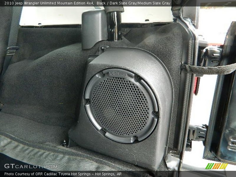 Black / Dark Slate Gray/Medium Slate Gray 2010 Jeep Wrangler Unlimited Mountain Edition 4x4