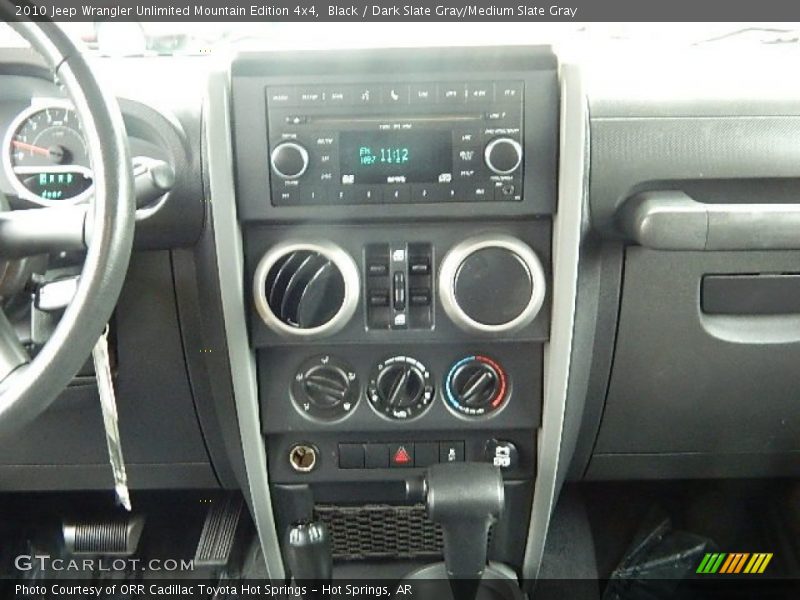 Black / Dark Slate Gray/Medium Slate Gray 2010 Jeep Wrangler Unlimited Mountain Edition 4x4