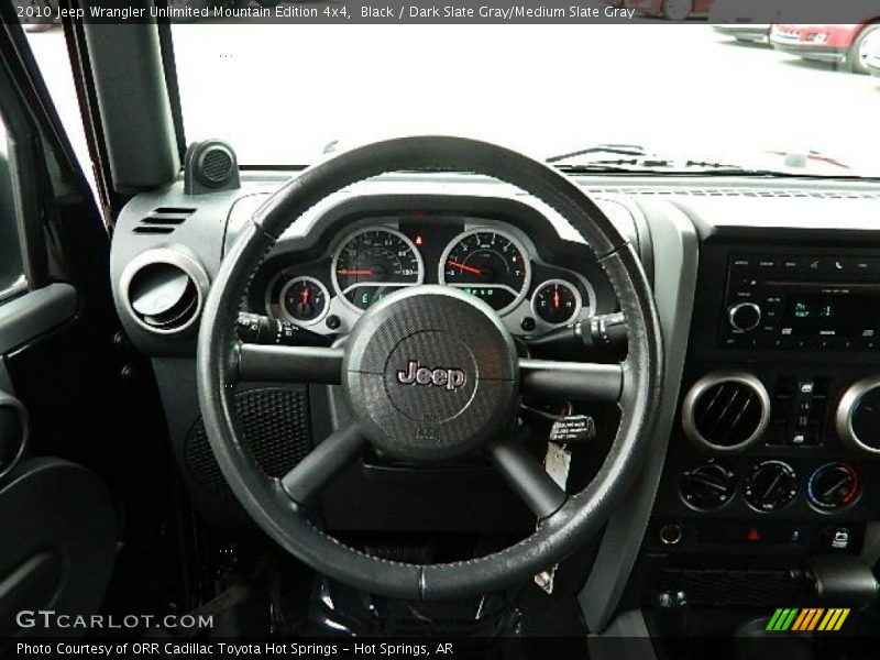 Black / Dark Slate Gray/Medium Slate Gray 2010 Jeep Wrangler Unlimited Mountain Edition 4x4