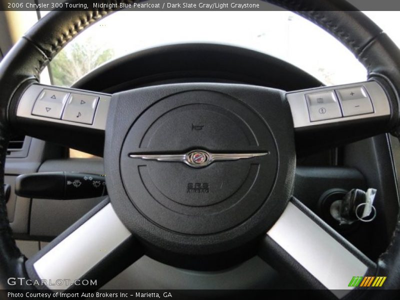 Midnight Blue Pearlcoat / Dark Slate Gray/Light Graystone 2006 Chrysler 300 Touring