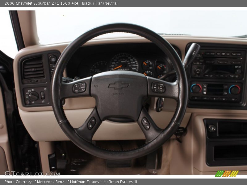 Black / Tan/Neutral 2006 Chevrolet Suburban Z71 1500 4x4