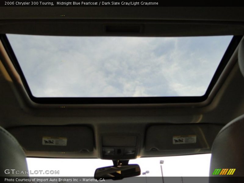 Midnight Blue Pearlcoat / Dark Slate Gray/Light Graystone 2006 Chrysler 300 Touring