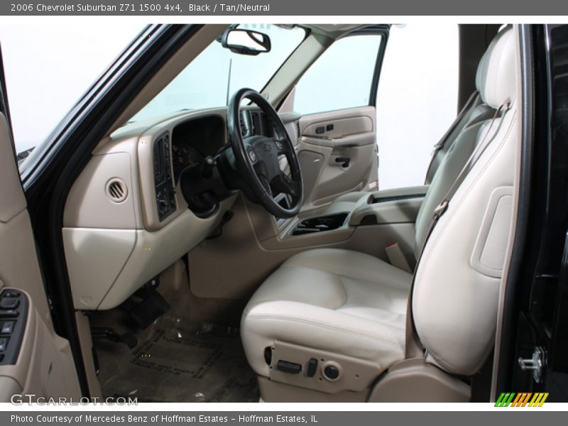Black / Tan/Neutral 2006 Chevrolet Suburban Z71 1500 4x4