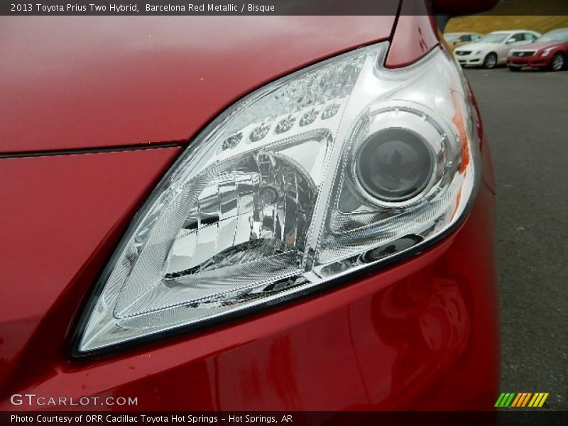Barcelona Red Metallic / Bisque 2013 Toyota Prius Two Hybrid