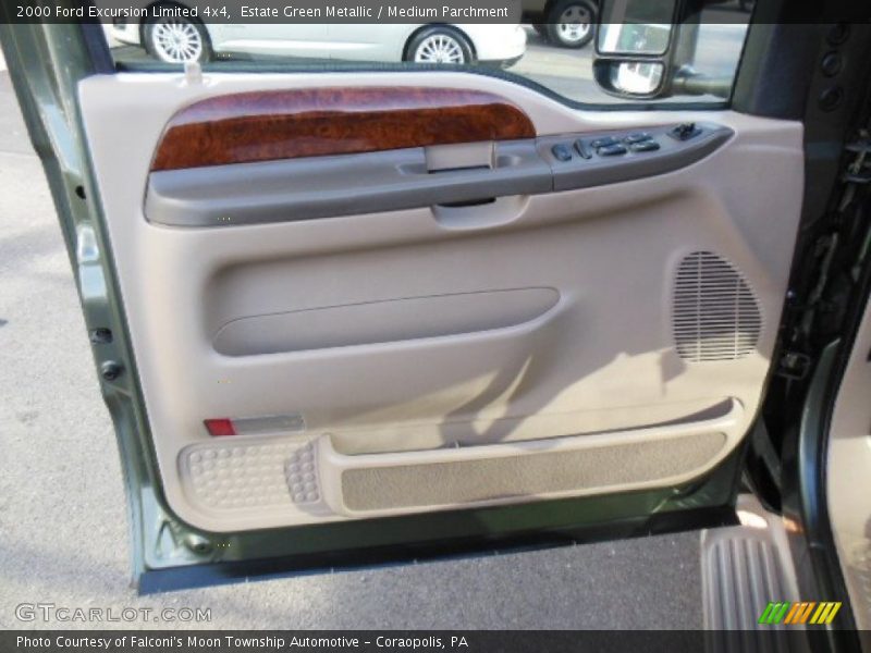 Estate Green Metallic / Medium Parchment 2000 Ford Excursion Limited 4x4