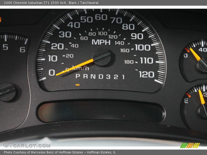 Black / Tan/Neutral 2006 Chevrolet Suburban Z71 1500 4x4