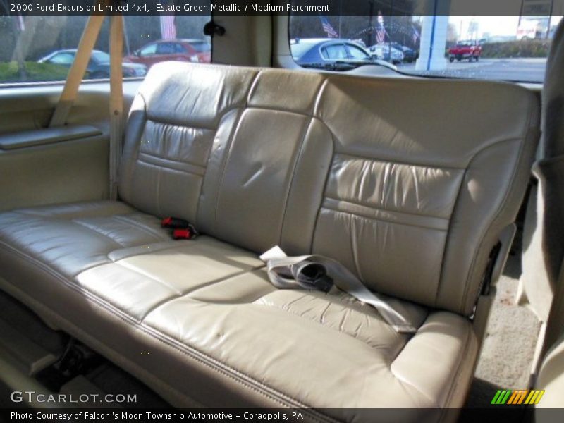 Estate Green Metallic / Medium Parchment 2000 Ford Excursion Limited 4x4