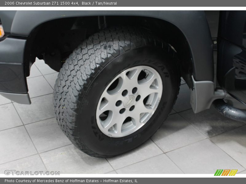 Black / Tan/Neutral 2006 Chevrolet Suburban Z71 1500 4x4