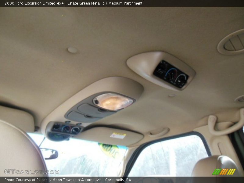 Estate Green Metallic / Medium Parchment 2000 Ford Excursion Limited 4x4