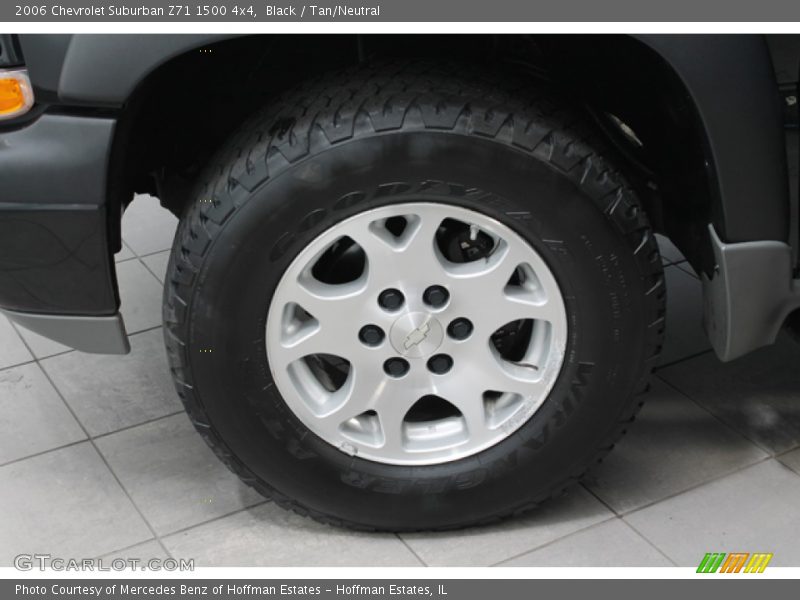 Black / Tan/Neutral 2006 Chevrolet Suburban Z71 1500 4x4