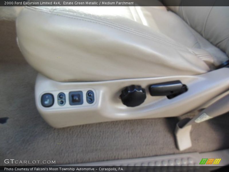 Estate Green Metallic / Medium Parchment 2000 Ford Excursion Limited 4x4