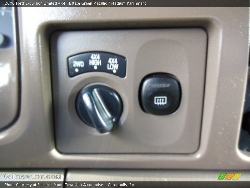 Estate Green Metallic / Medium Parchment 2000 Ford Excursion Limited 4x4