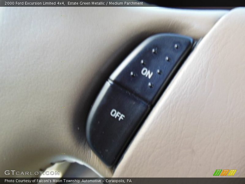 Estate Green Metallic / Medium Parchment 2000 Ford Excursion Limited 4x4