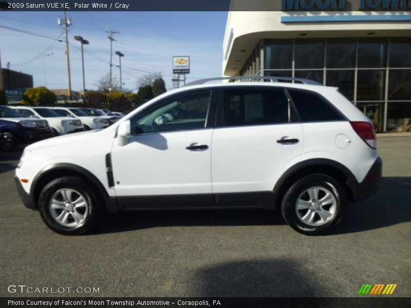 Polar White / Gray 2009 Saturn VUE XE